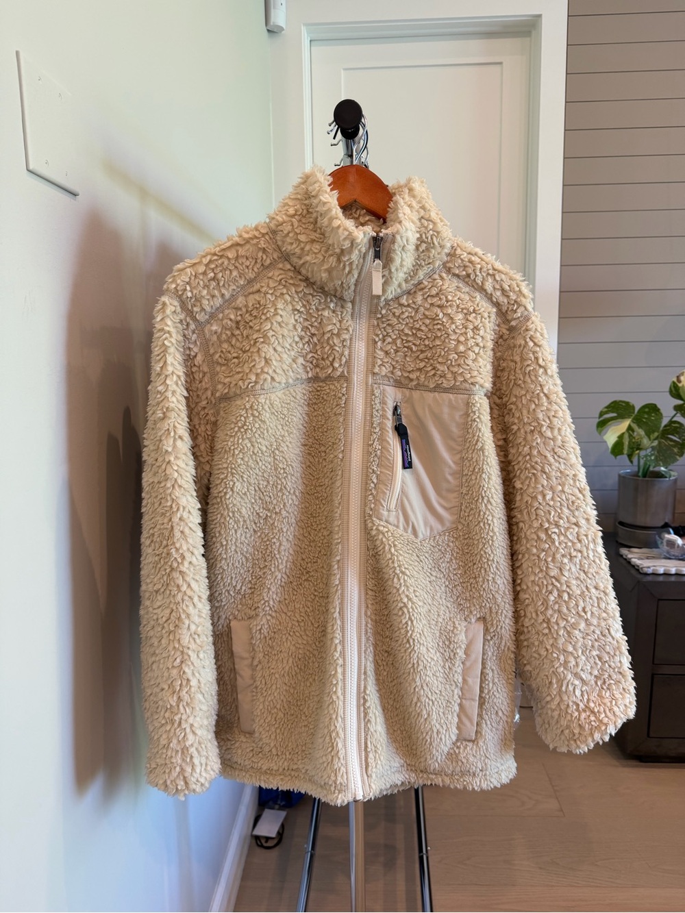 Patagonia Cream Sherpa Jacket